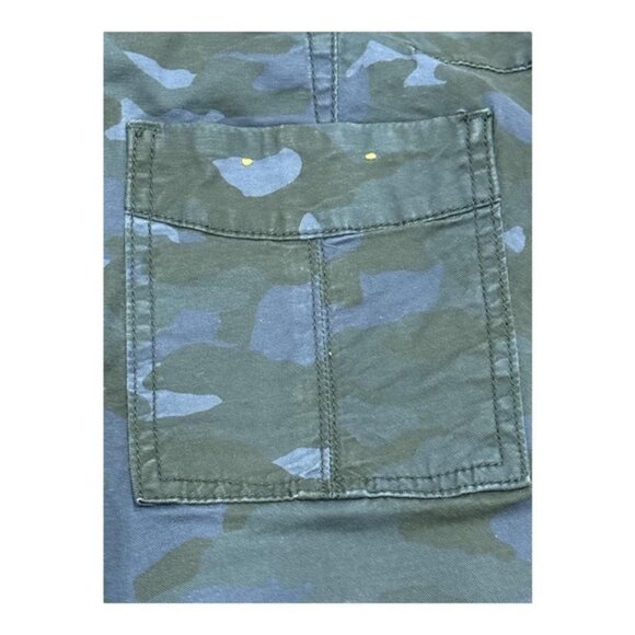 Anthropologie The Wanderer Pants Womens 26 Camo Straight Utility Cargo Belted - Picture 9 of 9